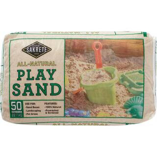 50 lb. Play Sand | The Home Depot