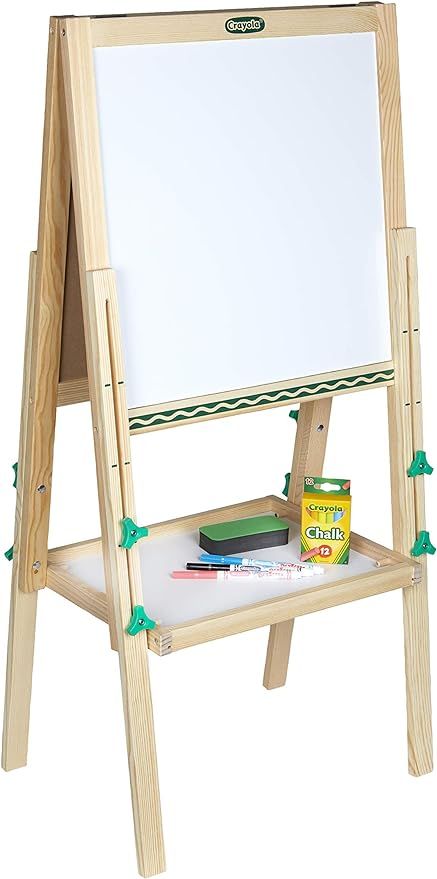 Crayola Kids Mini Wooden Art Easel & Supplies, Amazon Exclusive, Toddler Toys, Gift for Kids, Age... | Amazon (US)