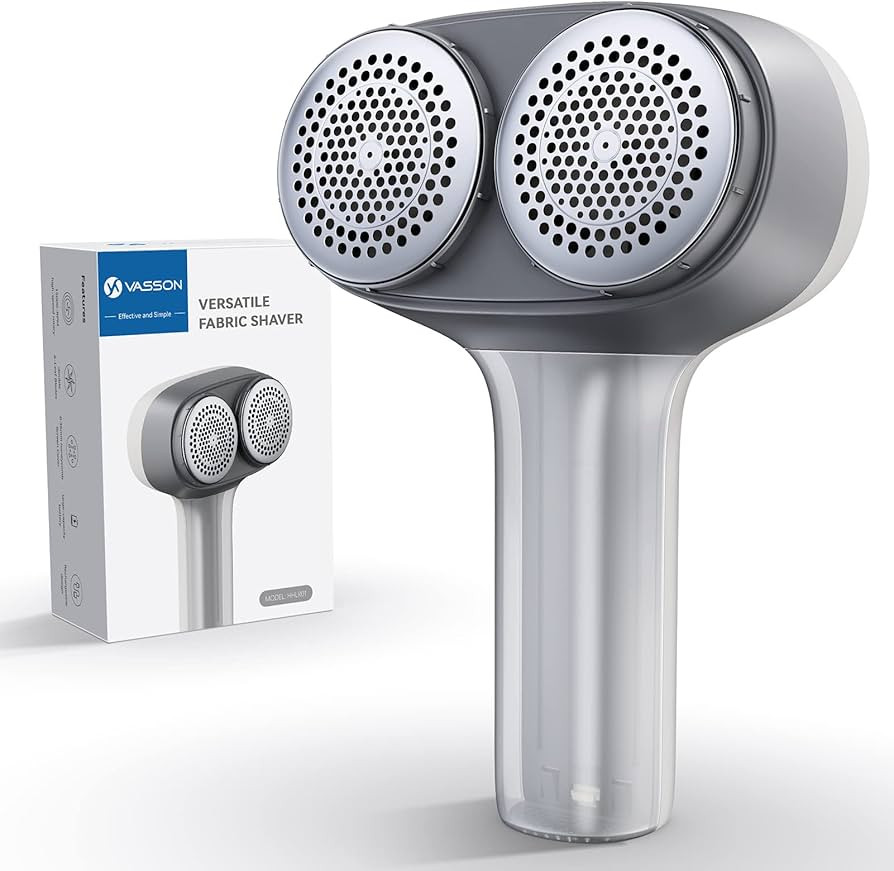 VASSON Fabric Shaver, Electric Lint Remover, Rechargeable Lint Shaver, Sweater Shavers to Remove ... | Amazon (US)