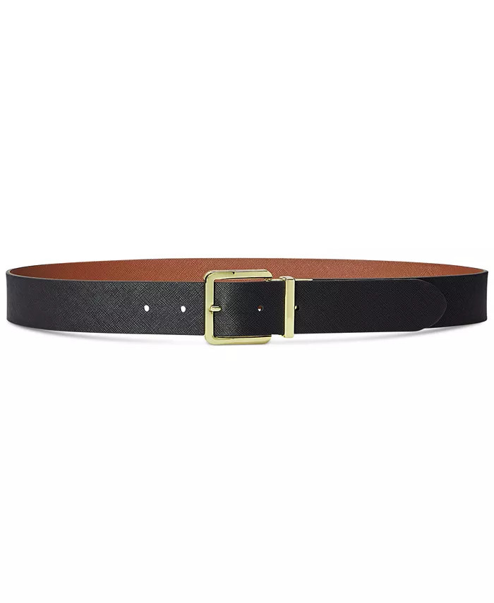Women's Reversible  Leather Belt | Macy's