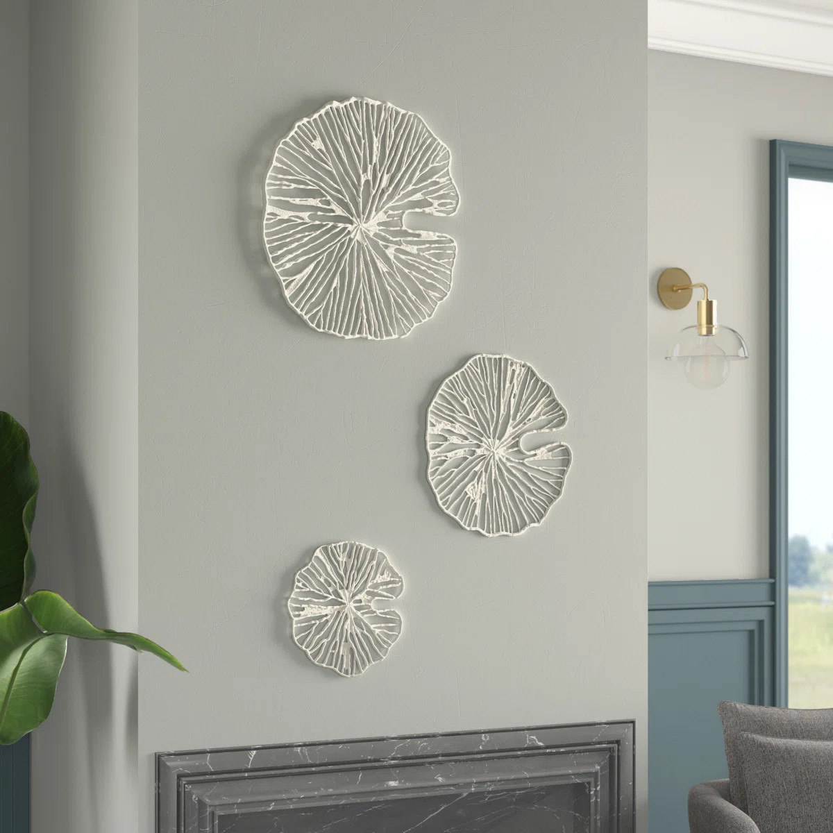 Handmade Coral Shaped Paper & Metal Wall Décor | Wayfair North America