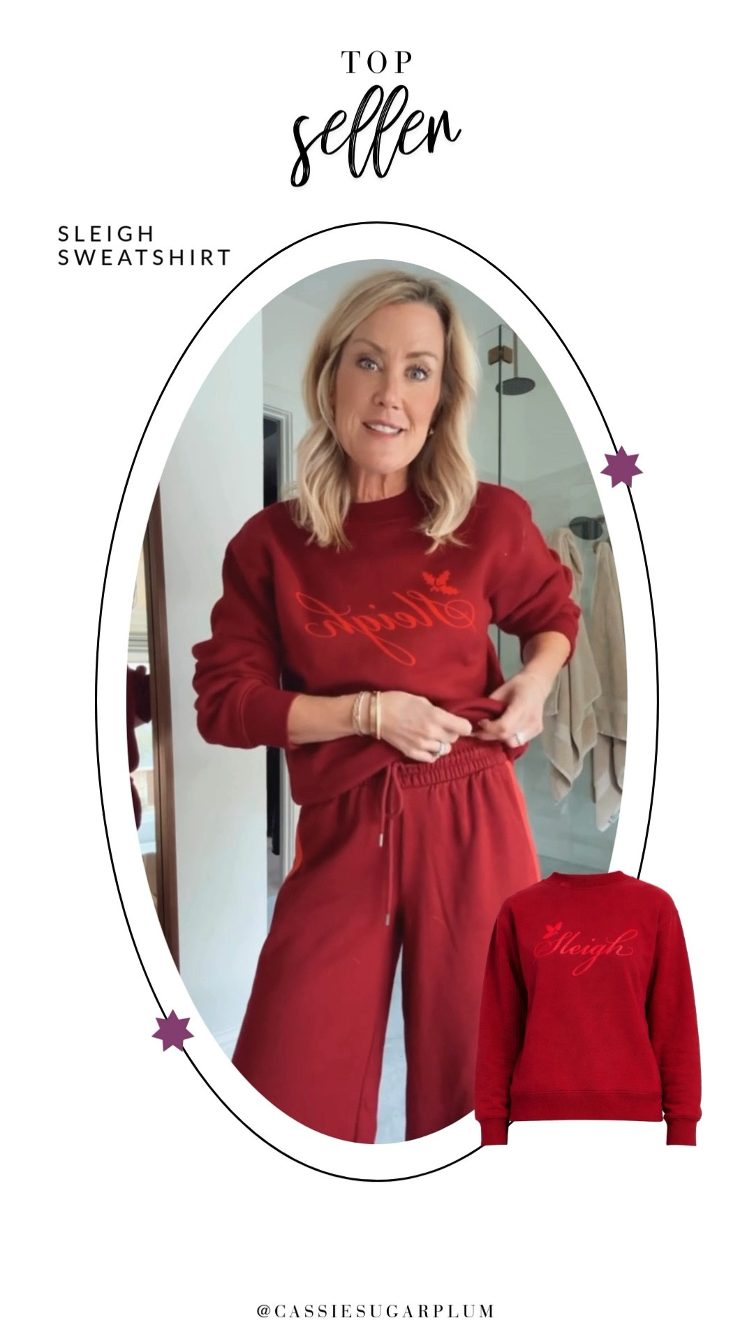 The cutest matching set from Target! So festive, fun, and cozy for the holidays. ❤️🎄

#LTKSeasonal #LTKHoliday #LTKOver40