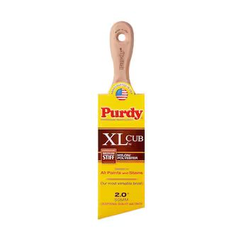 Purdy Xl Cub 2-in Nylon- Polyester Blend Angle Paint Brush (Trim Brush) | Lowe's
