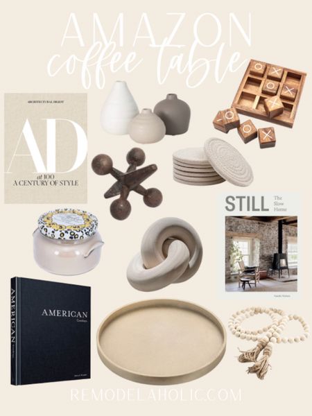 Amazon Coffee Table Decor! Neutral, classic and exactly what your home needs! And the best part, you can get all these pieces from Amazon!

Amazon home, coffee table decor, home decor, amazon find, home, coffee table, neutral home



#LTKhome #LTKunder100 #LTKFind