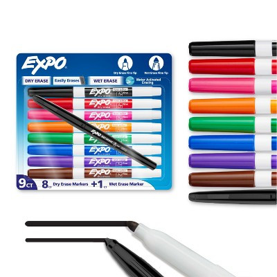 Expo 9pk Dry Erase Colorful Markers | Target