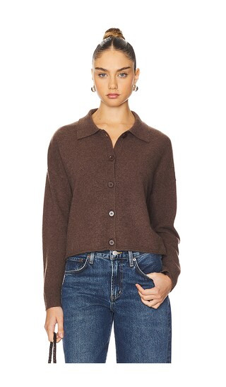 Chelsea Cardigan in Driftwood | Revolve Clothing (Global)