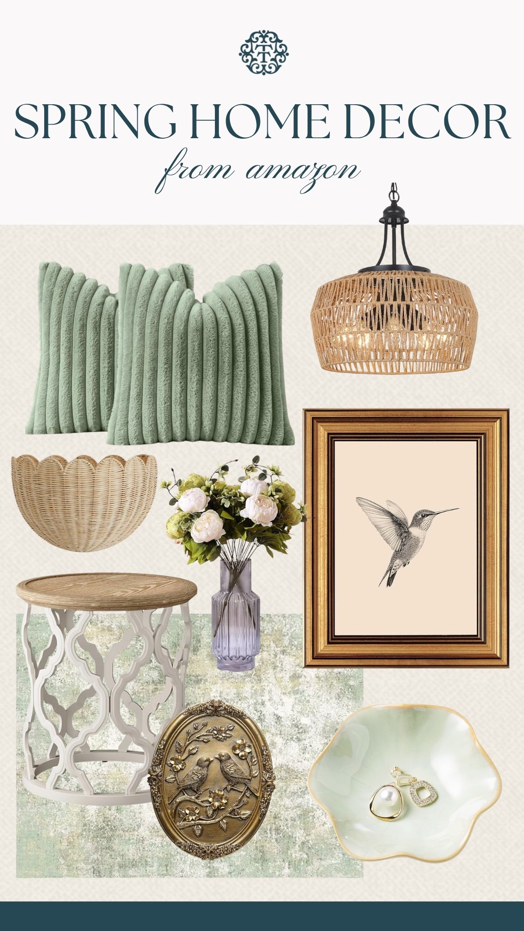 We pulled a mix of textures that help update your space! The green colors are easy and great for all year round! All of these Amazon pieces are affordable and simple to put together!

#LTKSeasonal #LTKHome #LTKOver40