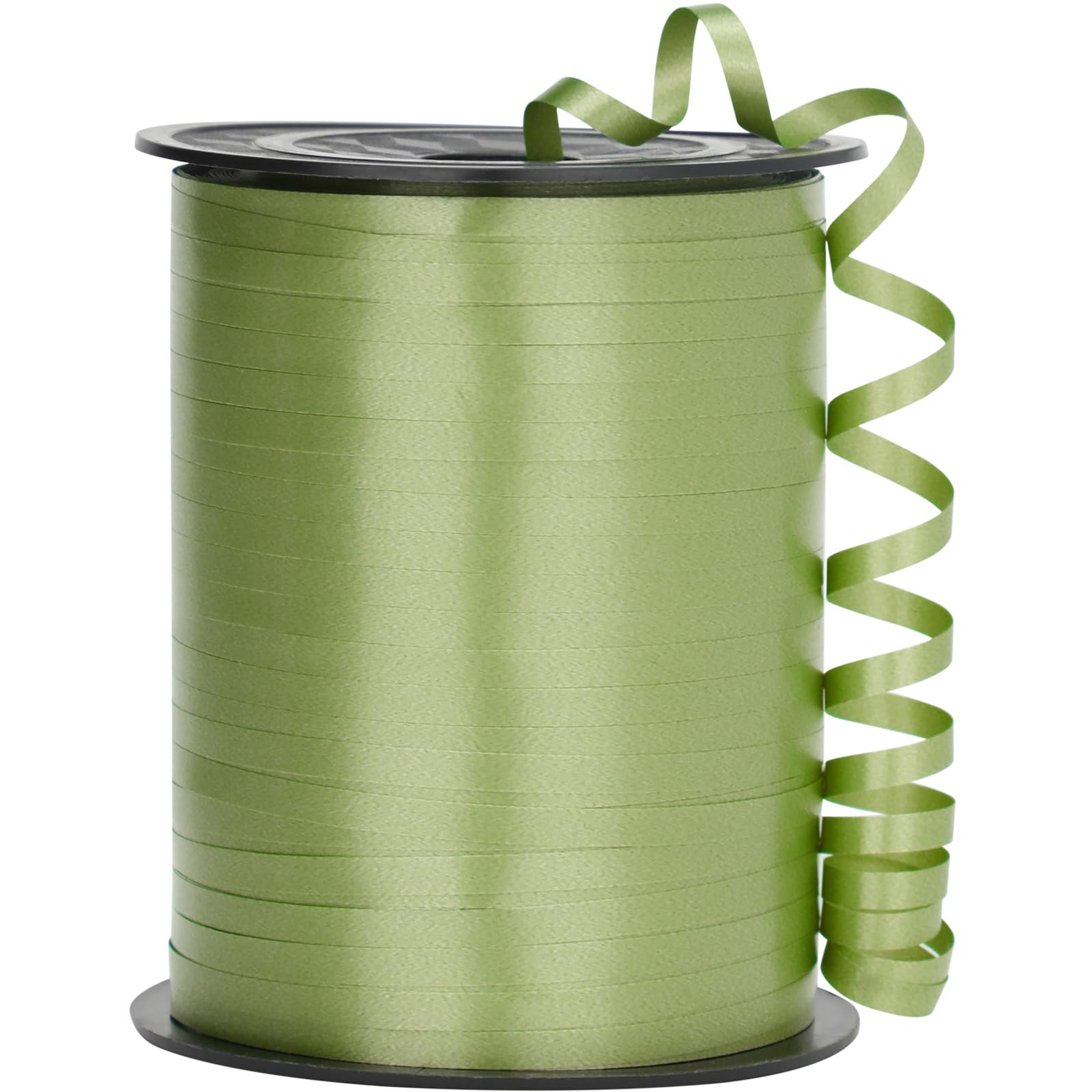 Green Ribbon, 500 Yard Sage Green Curling Ribbon, Curling Ribbon for Gift Wrapping, Curly Ribbon,... | Amazon (US)