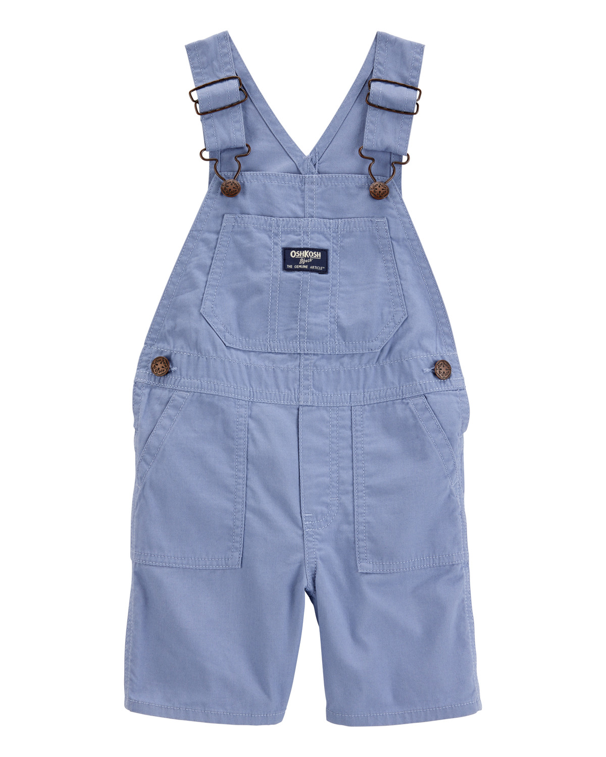 Toddler Canvas Shortalls - Blue - OshKosh | Carter's | Carter's Inc