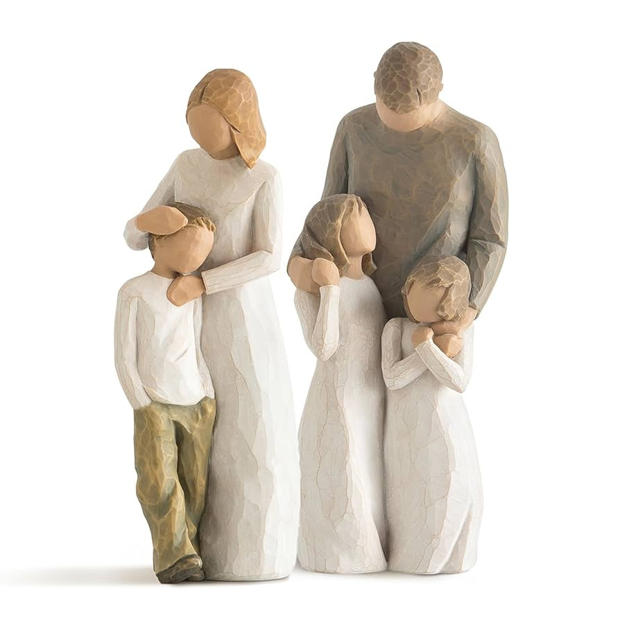 Willow Tree Mother and Son Figure Plus My Girls Figure, Sculpted Hand-Painted 2-Piece Set | Amazon (US)
