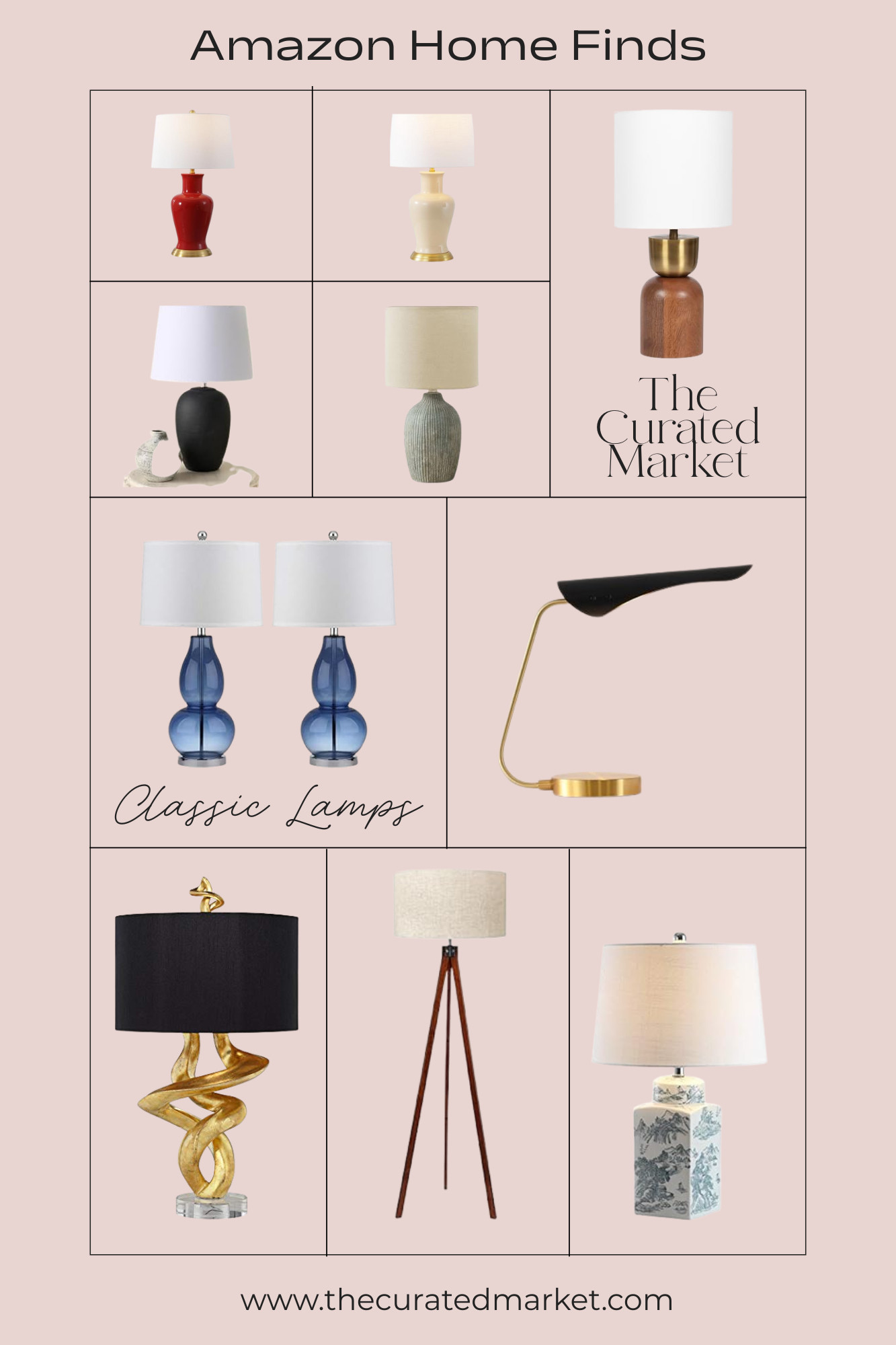 Last‑Minute Holiday Lighting Ideas for Guest Rooms & Dining Rooms

Whether you’re prepping your guest bedroom, dining room, or need extra lighting for cozy nights in, these Amazon lamps are stylish, affordable, and ship FAST. From classic silhouettes to modern statement pieces, these finds bring instant warmth and elegance to any corner.

Perfect for:
✔️ Last-minute holiday entertaining
✔️ Guest room refresh
✔️ Cozy winter reading nooks
✔️ Small space upgrades
✔️ Dining room glow-up on a budget
💡 Save & shop all styles on LTK!

#holidayhomeprep
#guestroomessentials
#amazonhomedecorfinds
#lastminutehomedecor
#diningroomlightingideas
#cozyhomeaesthetic
#classiclampstyle
#budgetfriendlydecor
#modernhomevibes 

 #LTKHoliday #LTKHome #LTKFindsUnder100