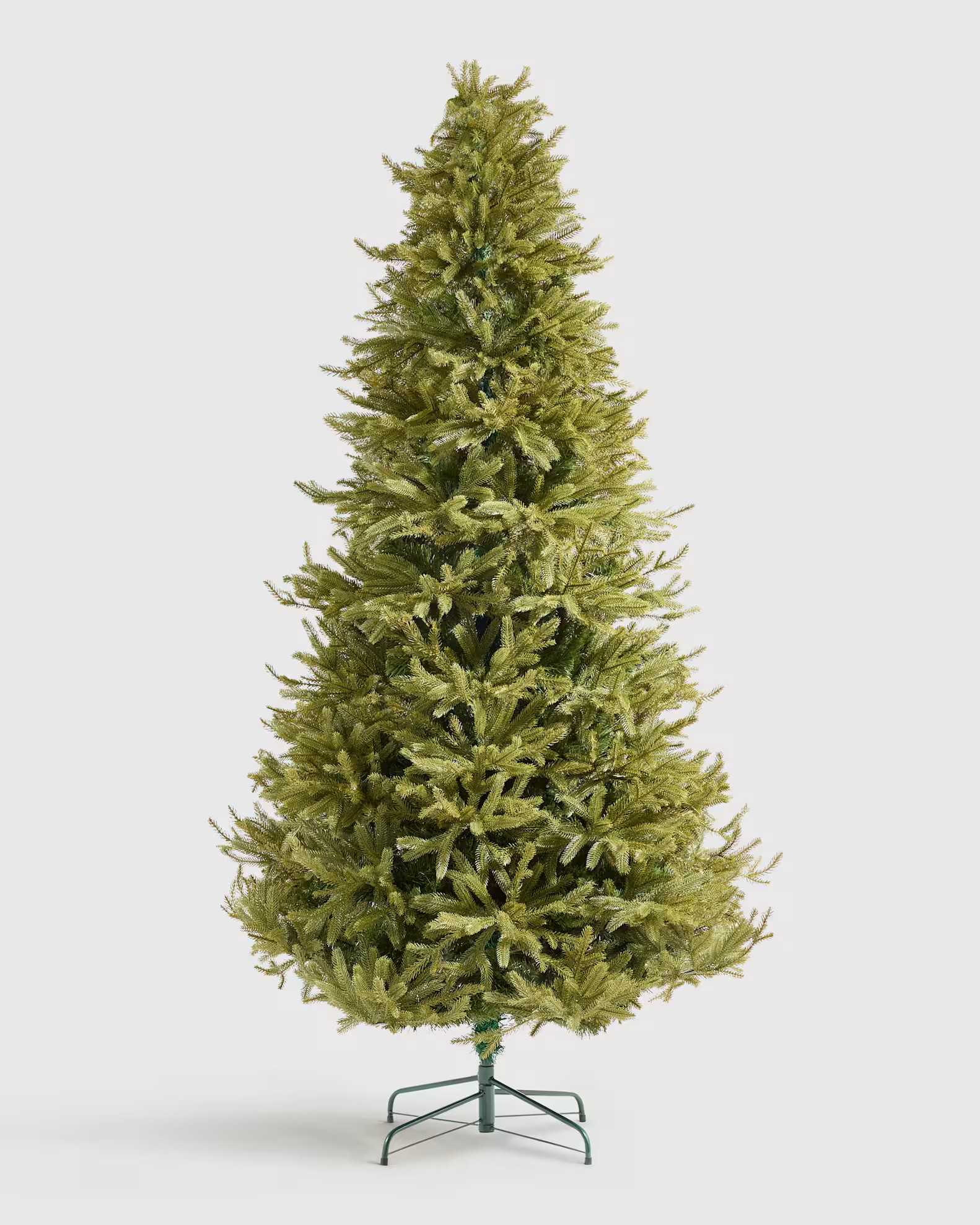 Spruce Artificial Christmas Tree: Unlit in Forest Green | Quince