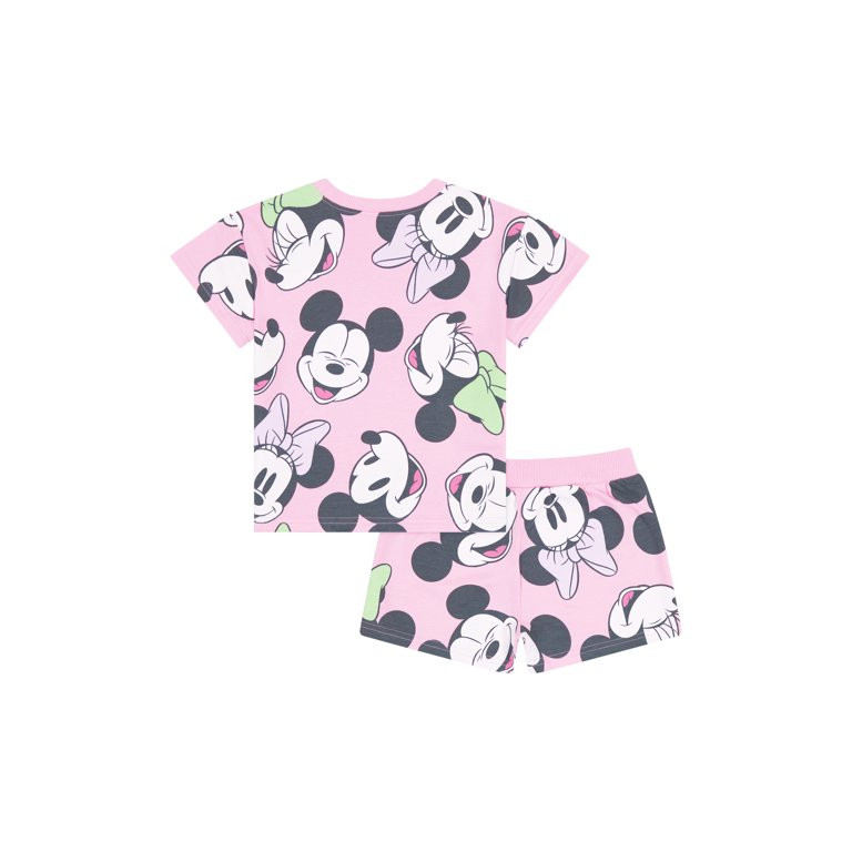 Minnie Mouse Toddler Girls Short Set, Sizes 12 Months-5T | Walmart (US)