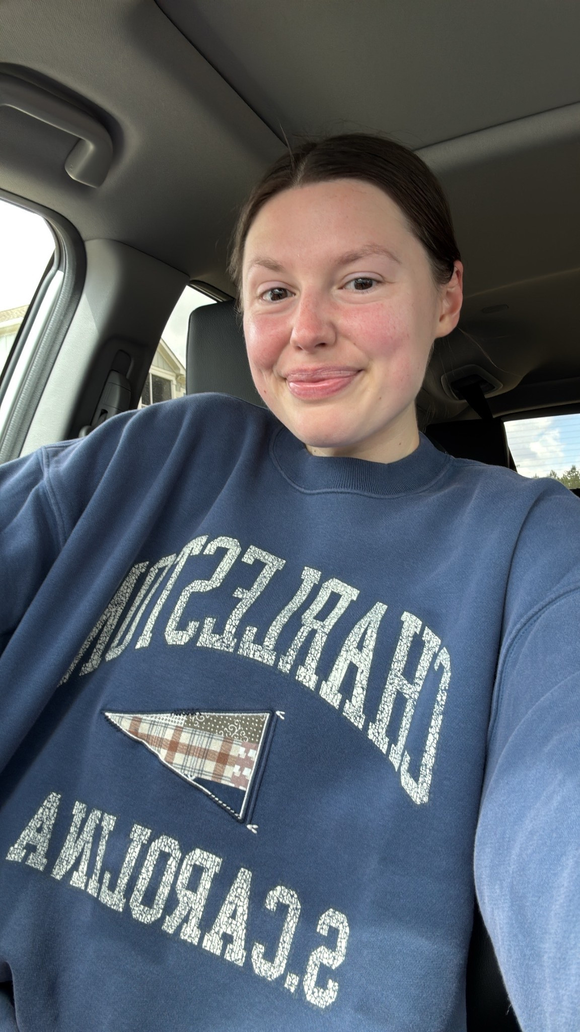 oversized patchwork crew neck // charleston sweatshirt // 

#LTKSeasonal #LTKSaleAlert