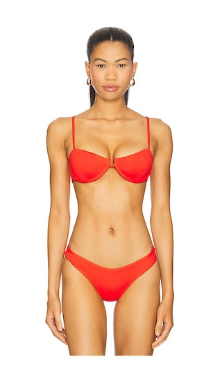 Amna Balconette in Chilli | Revolve Clothing (Global)