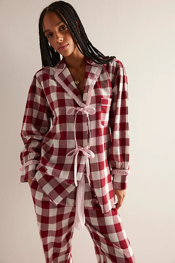 Damson Madder Antonella PJ Set | Free People (Global - UK&FR Excluded)