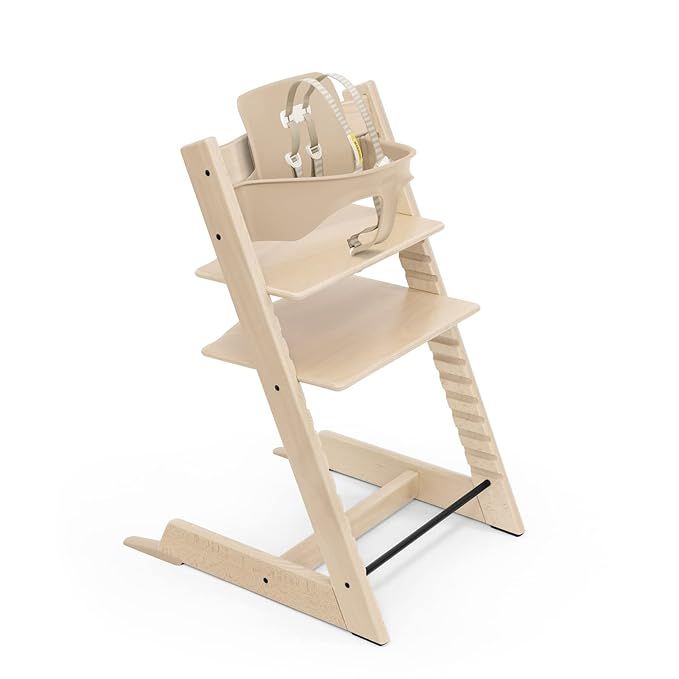 Tripp Trapp High Chair from Stokke, Natural - Adjustable, Convertible Chair for Children & Adults... | Amazon (US)