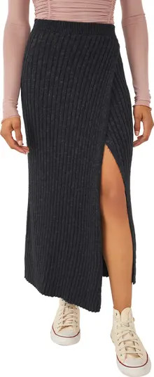 Free People Better Days Rib Skirt | Nordstrom | Nordstrom