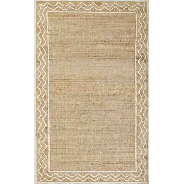 Handmade Handwoven Performance Natural Rug | Wayfair North America