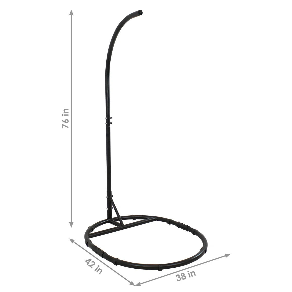 Alyssa Steel Egg Chair Stand - Black | Wayfair North America