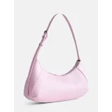 Madden NYC Women's Curved Baguette Shoulder Bag, Pink | Walmart (US)