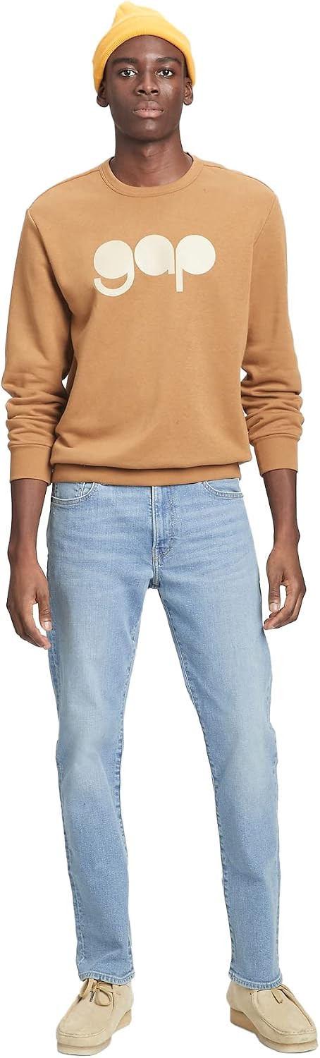 GAP Men's Straight Fit Denim Jeans | Amazon (US)