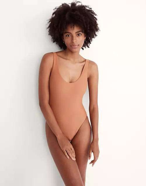 Madewell x Jade Swim® Contour One-Piece Swimsuit | Madewell