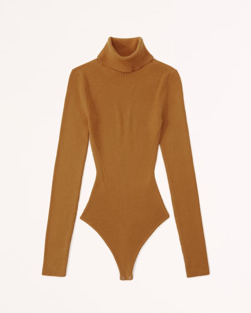 Women's LuxeLoft Turtleneck Bodysuit | Women's Tops | Abercrombie.com | Abercrombie & Fitch (US)