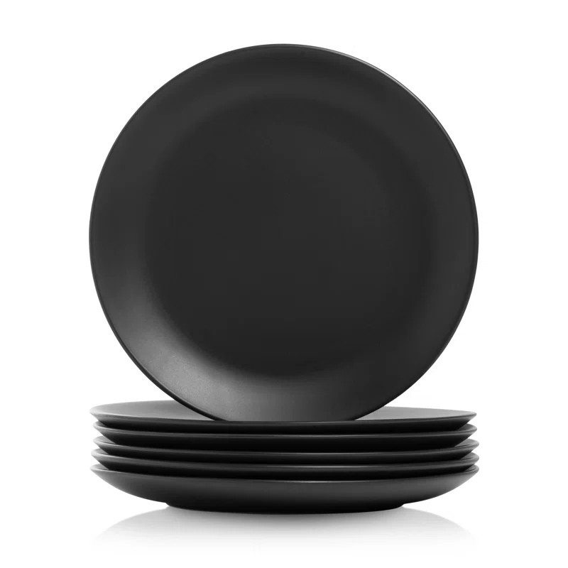 Wazee Matte 10.5" Dinner Plate (Set of 6) | Wayfair Professional