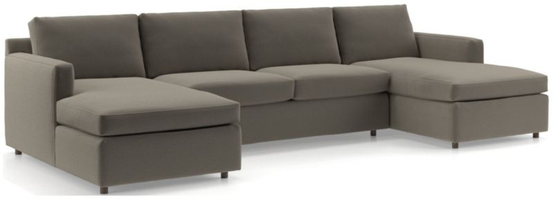 Barrett II 3-Piece Sectional + Reviews | Crate & Barrel | Crate & Barrel