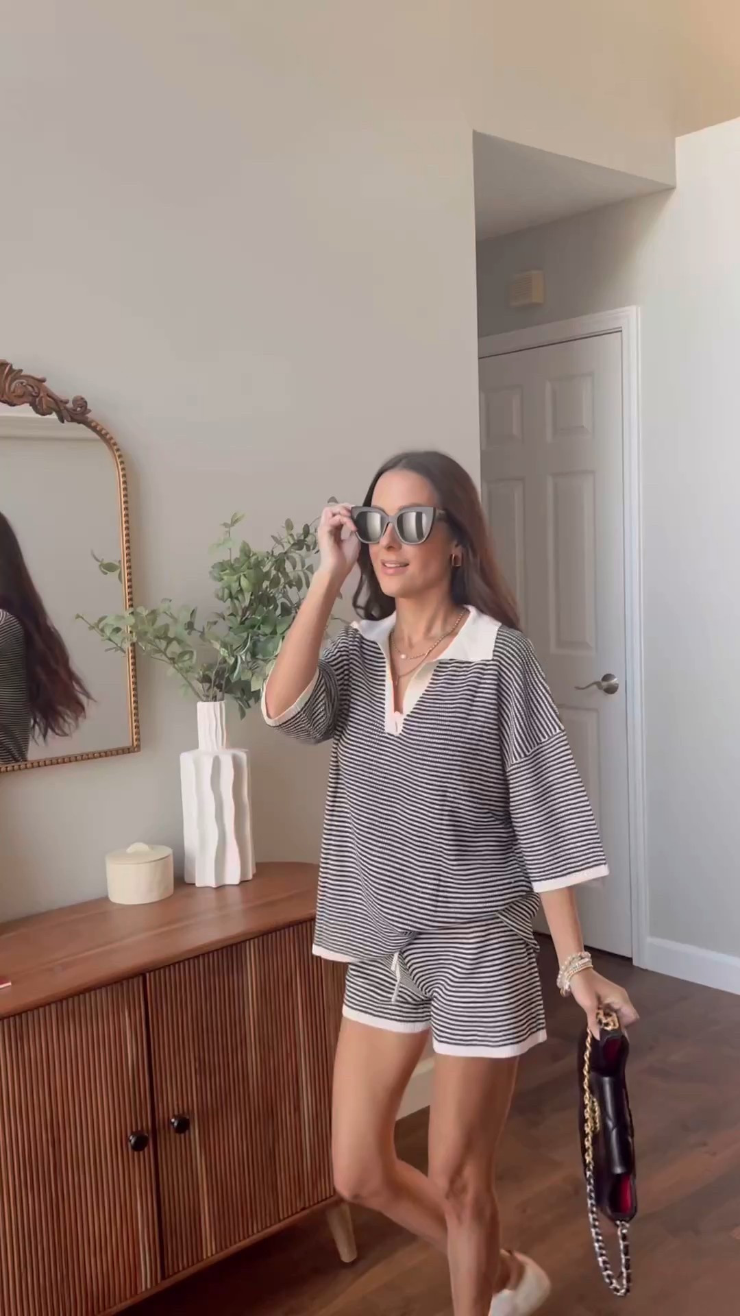 The cutest two piece set! 

School drop off outfits, two piece set, Amazon fashion 