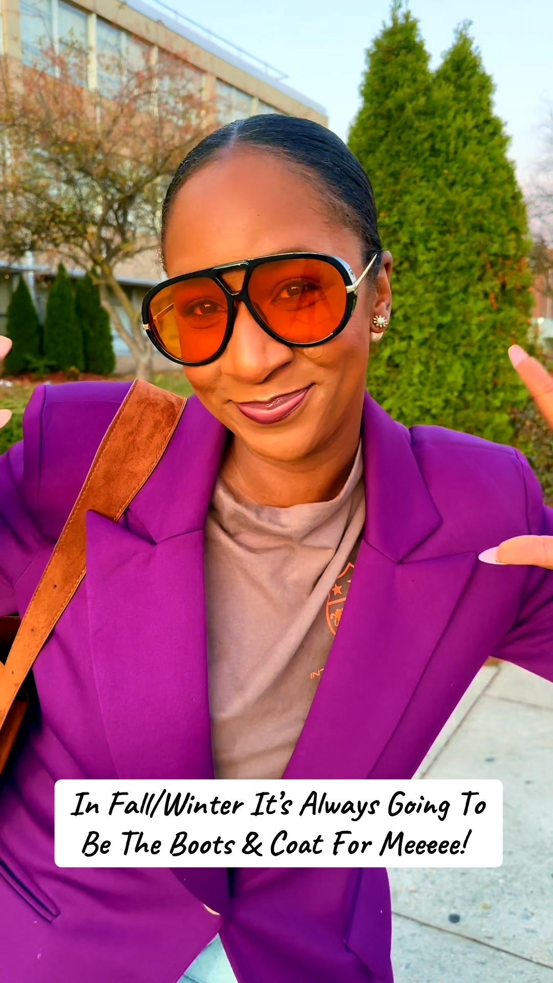 Everyday Look? = Make The Content! Capturing your style at every vibe is the ultimate personal style flex! Have a great day y’all!!! #EverydayOutfits #MaxiCoats #BootsThatSlay #FallFashionInspo #PurpleCoat

#LTKOver40 #LTKootd #LTKMidsize