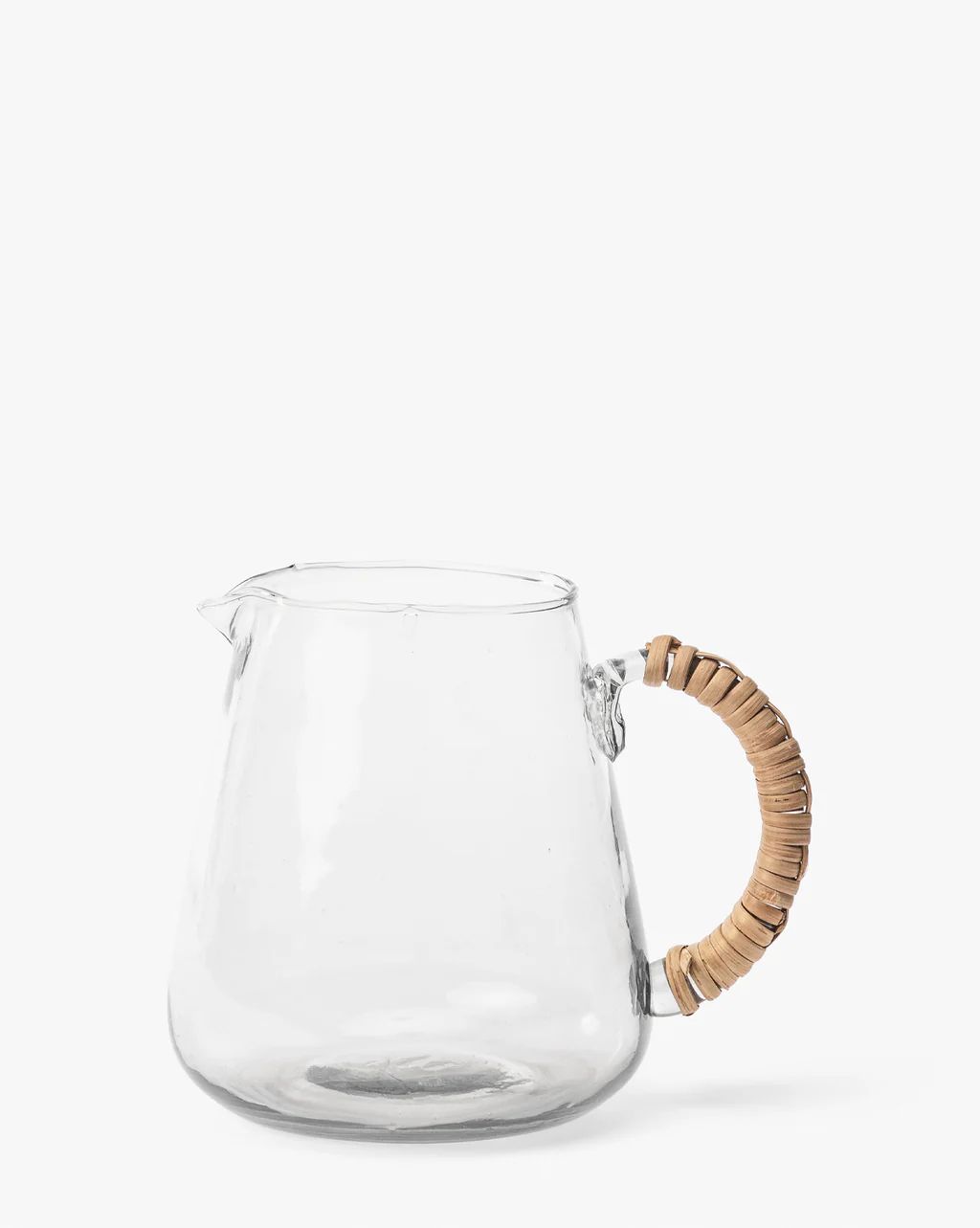 Wicker Handled Glass Pitcher | McGee & Co. (US)