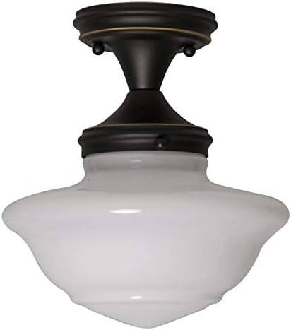 Design House 577502 Schoolhouse Modern Industrial Farmhouse Indoor Dimmable Light, Ceiling, Oil R... | Amazon (US)