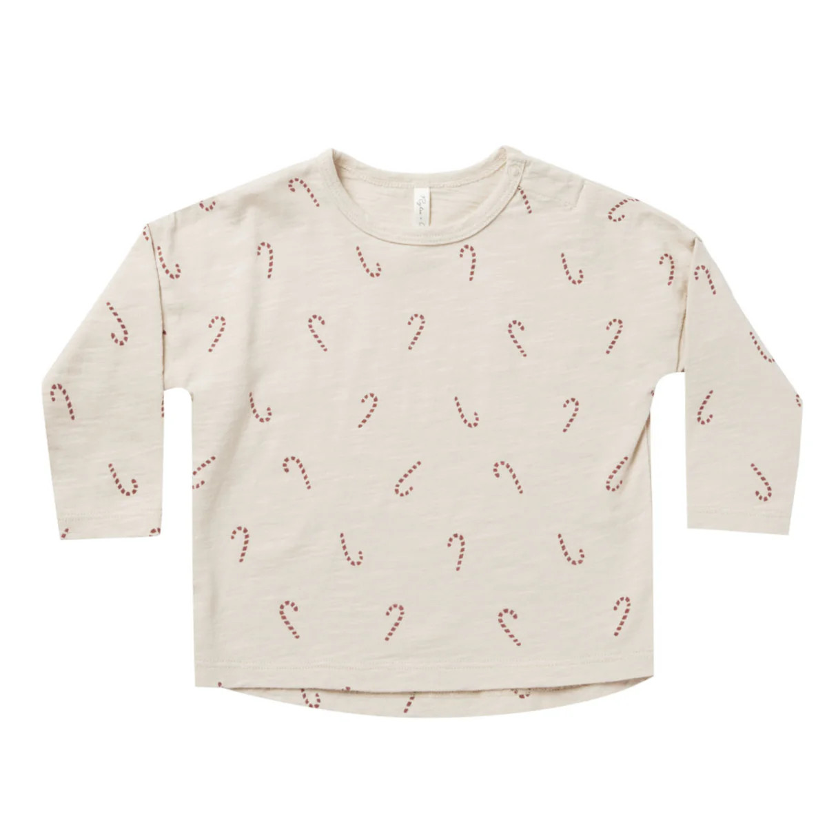 Rylee & Cru Long Sleeve Tee, Candy Cane | SpearmintLOVE