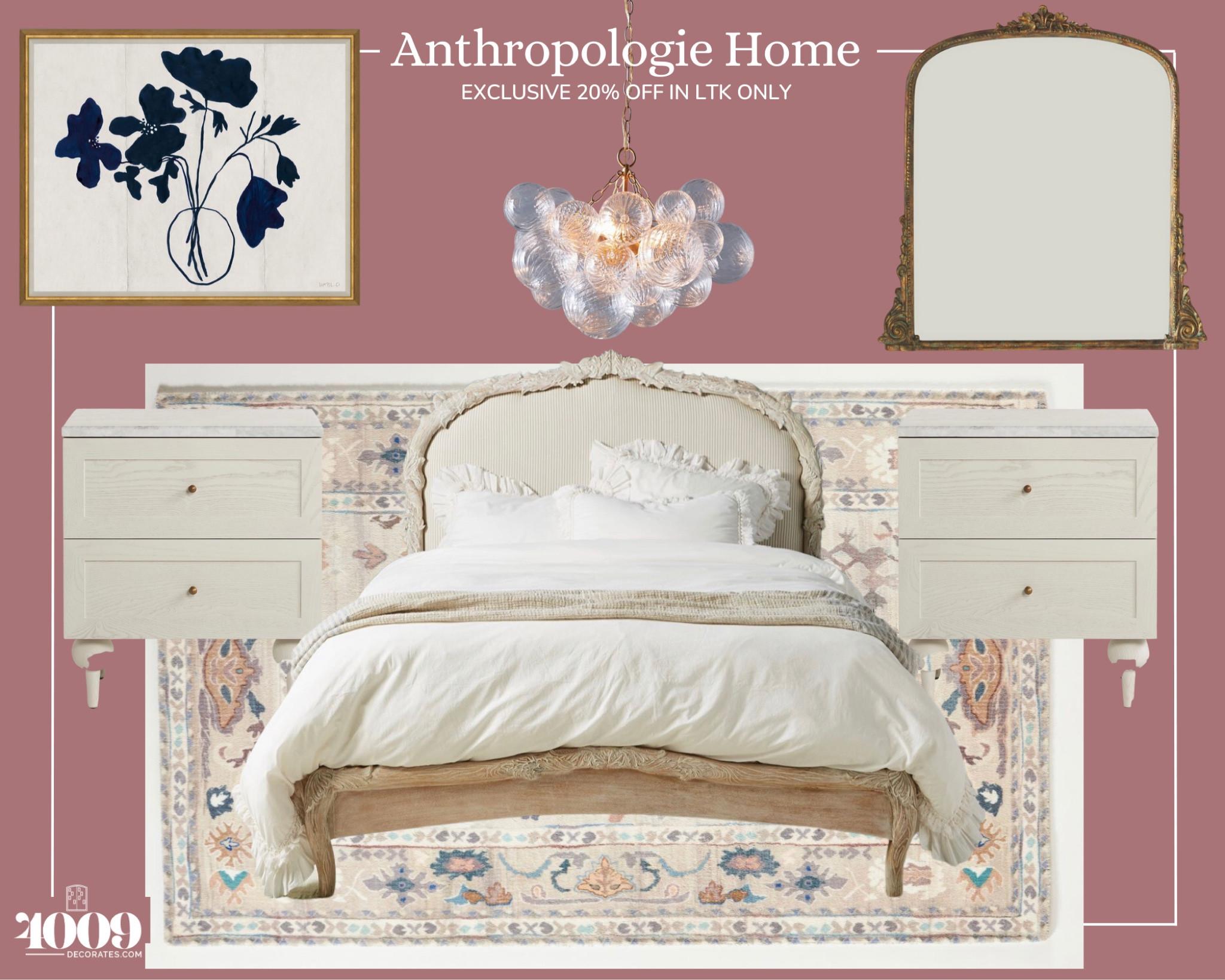 Anthropologie bedroom   Use the in-app code for 20% off!! Only in LTK  

#LTKFind #LTKxAnthro #LTKhome