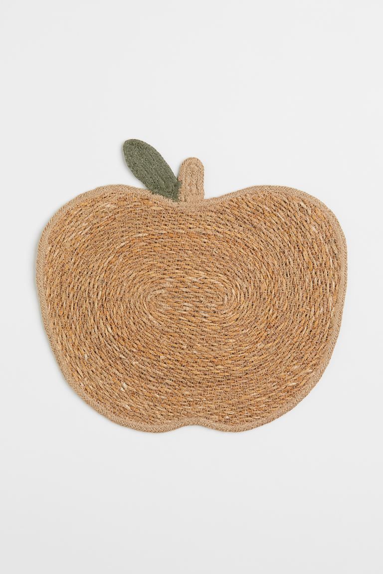 Apple-shaped Placemat | H&M (US)