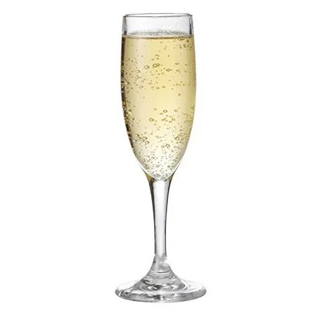 G.E.T. Heavy-Duty Shatterproof Plastic Champagne Glasses BPA Free 6 Ounce Clear (Set of 12) | Walmart (US)