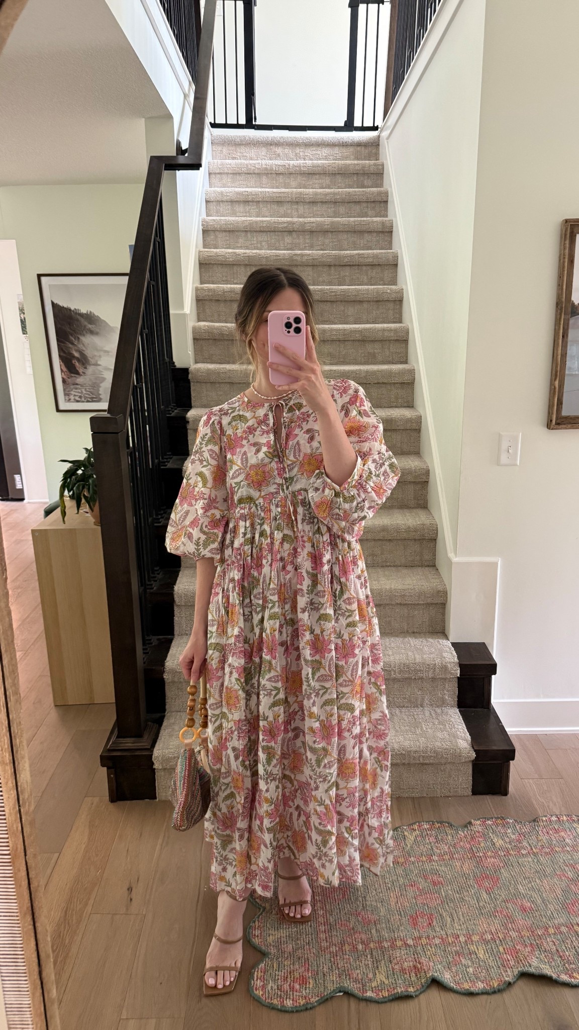 what I wore to an outdoor spring wedding! absolutely love this dress, wearing a small! code BRANDY15 works for discount! 

Spring dress, summer dress, wedding guest 

#LTKootd #LTKWedding