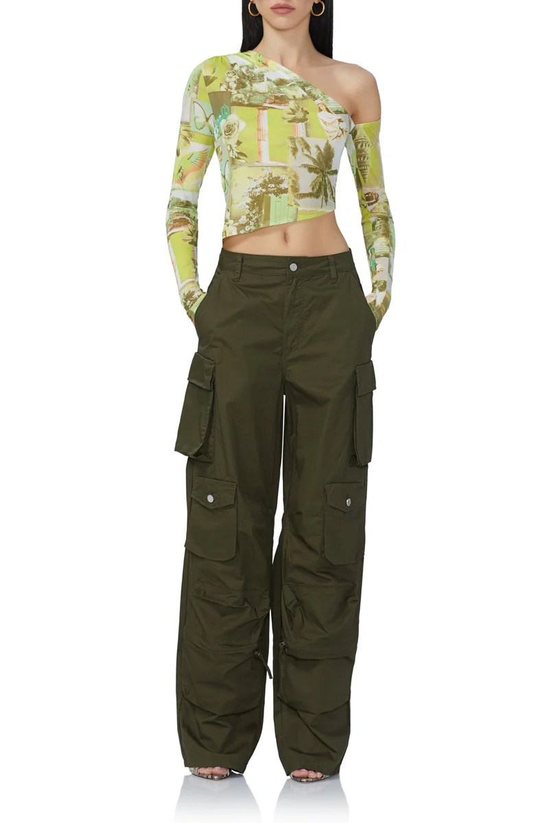 Parker Baggy Cargo Pant - Olive Night | ShopAFRM