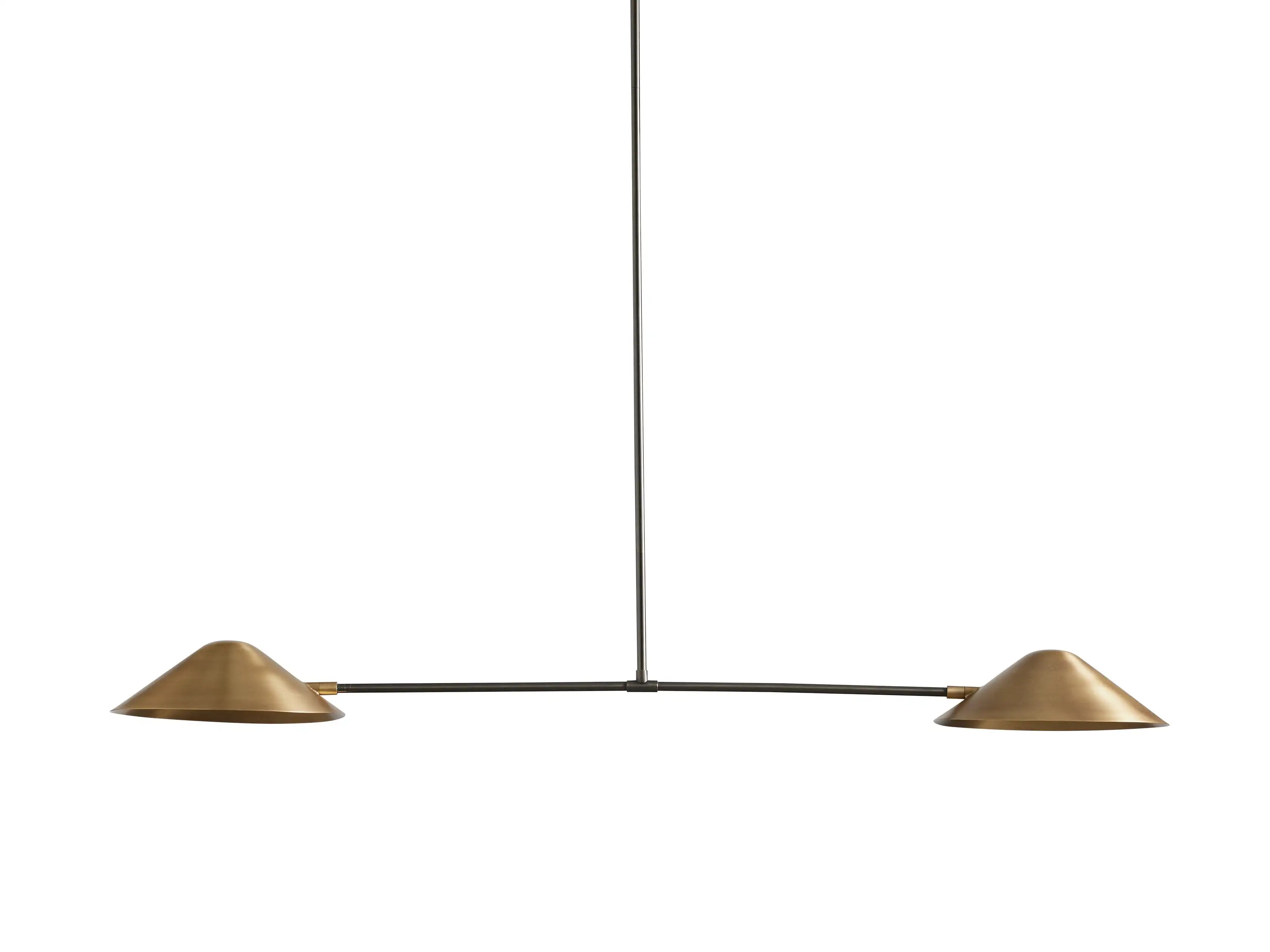 Simms 2 Light Linear Chandelier | Arhaus