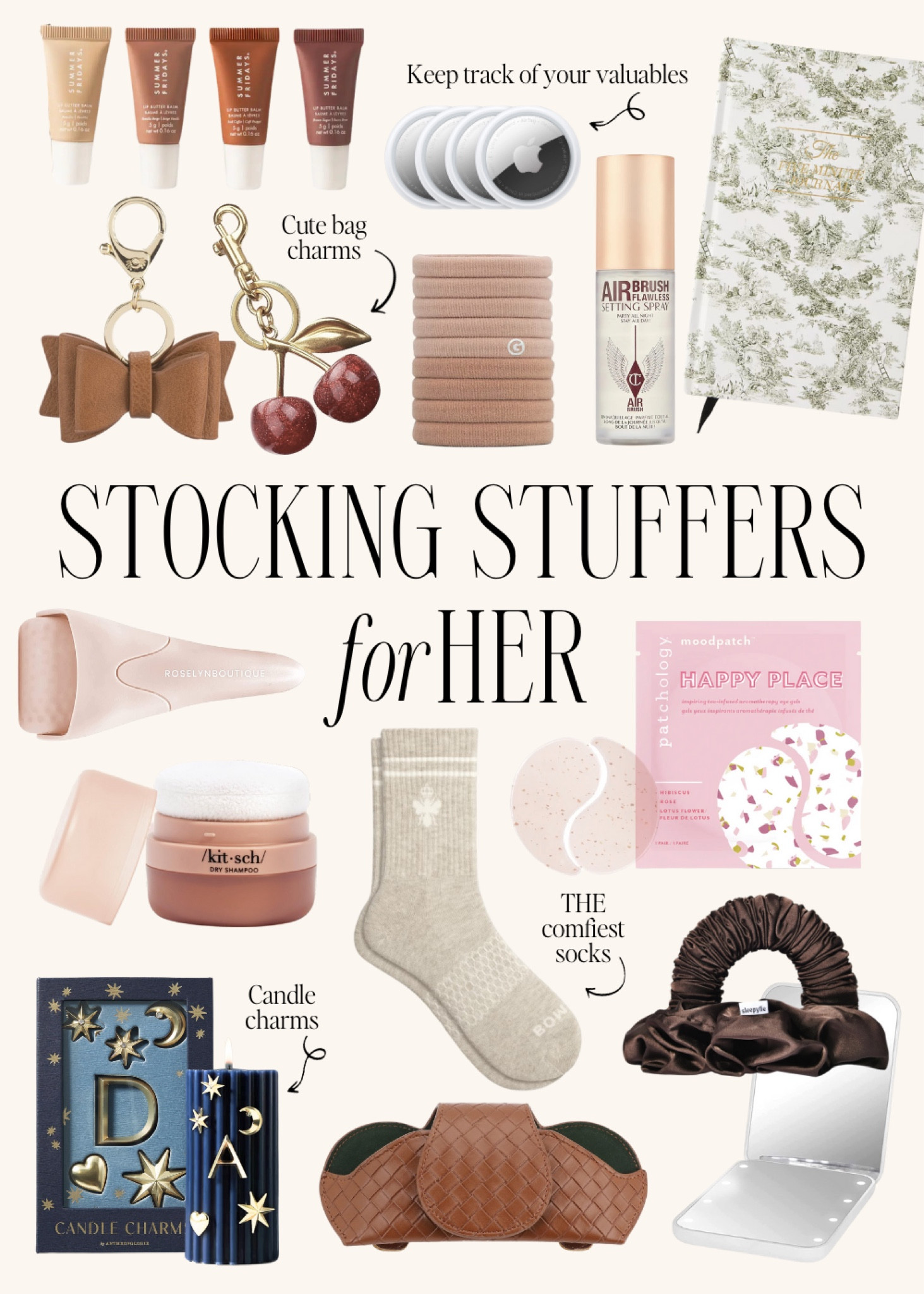 Stocking stuffers for her 🎁 Get a head start so you’re not rushing last minute! 

2024 holiday gifts, 2024 holiday gift guide, Christmas gift ideas 2024, 2024 holiday gift, Christmas gifts, Christmas gift guide, Christmas gift idea, holiday gift guides, 2024 Christmas presents, 2024 holiday presents, 2024 holiday gift ideas, xmas gifts, xmas gift, stocking stuffer, stocking stuffers 2024 

#LTKHoliday #LTKGiftGuide #LTKFindsUnder50