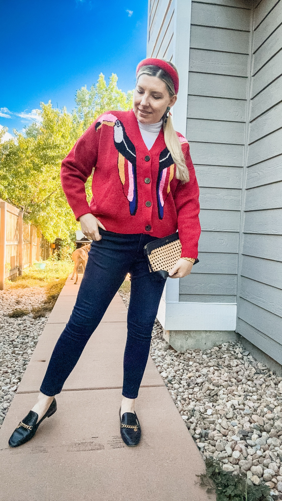 Look 6 - Heritage Hall 🐎 
A curated style series

One of my absolute favorite brands of 2025 has to be Le Chic Miami. 💫 Their earrings are such incredible quality -
truly unique, beautifully made, and the value is fantastic for handmade pieces. I always get so many compliments when I wear them, and they are so fun to style! These toucans were fab for summer - but I have found that they transition extremely well into fall as well, because, of course they do!

Rent this sweater from Nuuly! Get $30 off of your first month with my link: https://share.nuuly.com/kat42828

This look is part of Heritage Hall, my current capsule - a curated two-week collection blending classic prep with whimsical autumn touches. Each capsule is built around a distinct mood or theme, designed to make everyday dressing feel thoughtful, creative, and just a little bit joyful. 🍂

#LTKHoliday #LTKStyleTip #LTKFindsUnder50