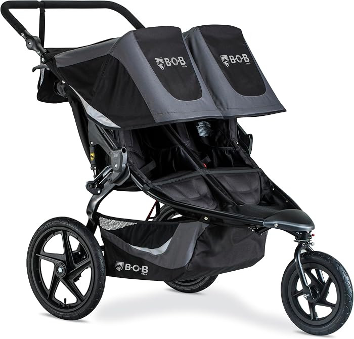 BOB Gear Revolution Flex 3.0 Duallie Jogging Stroller \u2014 Graphite Black | Amazon (US)