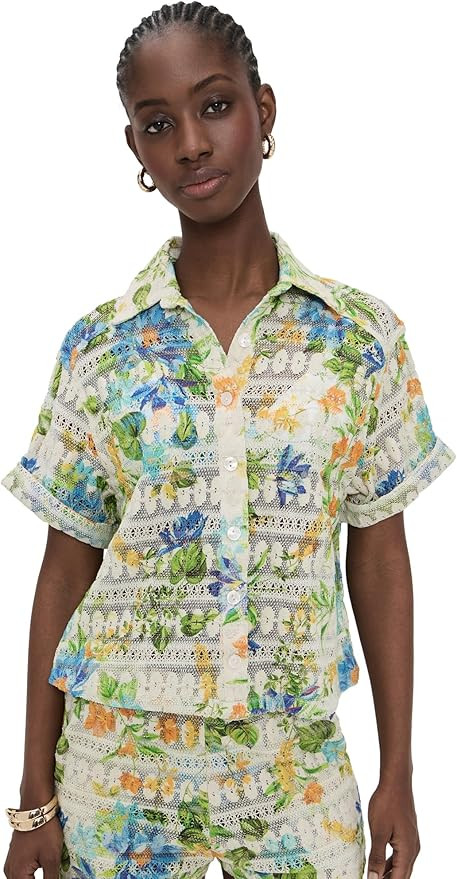 PQ Swim Women's Blake Button Top | Amazon (US)