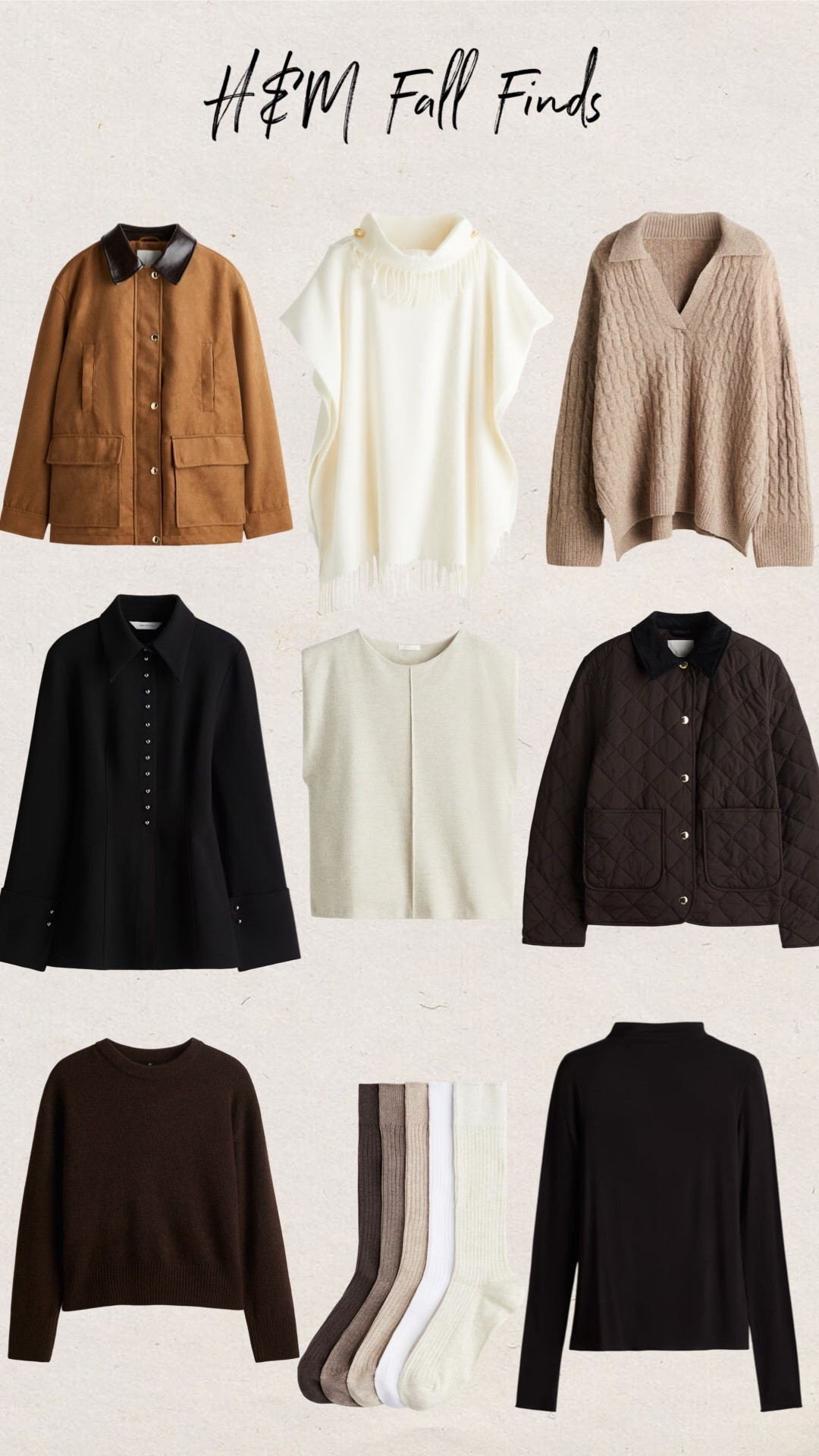 Tried on lots of new arrivals at H&M - these were my favorites that I actually brought home, great basics that are not “basic” you can style many ways for fall! XS fit me in everything 

#LTKTravel #LTKSeasonal #LTKFindsUnder100