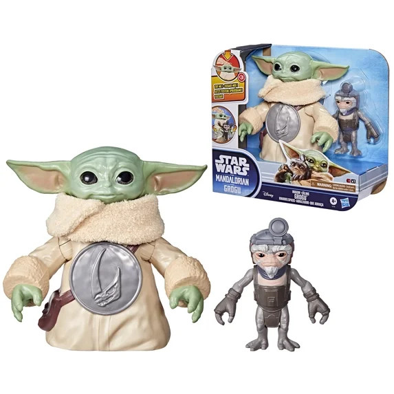 +3View allHero image 0 of Star Wars Huggin' Grogu Electronic Action Figure, Birthday Gifts, Inter... | Walmart (US)
