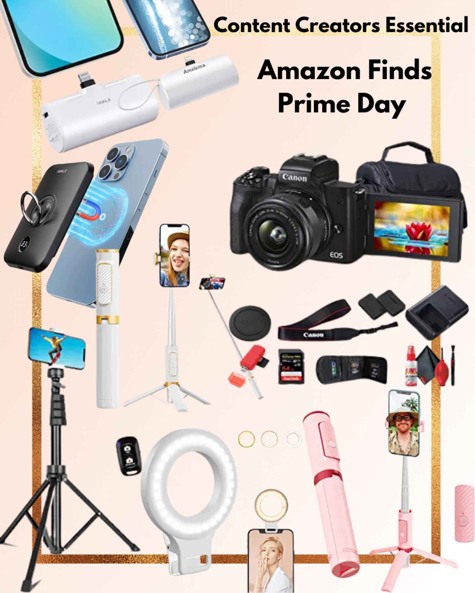 Every content creators need the right equipment’s!!!

Here are selections the Amazon finds for make your content to the next level!

Best part theatre on Sale for Amazon Prime Day!

Thanks for shopping with me!

Sharing with love, make sure to follow for more!


Amazon find • Amazon Essential • Digital Content • Content Creator • Amazon Essential • IPhone tripod • Prime Day • Amazon Prime Day • Canon Camera • IPhone ring light • Battery Power Bank • Portable Charge • LTK Find • LTK under 50 • LTK Amazon • LTK Brasil • LTK best seller 

#LTKFind #LTKxPrimeDay #LTKfamily