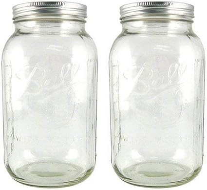 Ball Half-Gallon Jars, Wide Mouth, Set of 2 | Amazon (US)