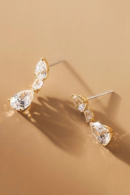 NADRI Halle Triple Drop Earrings | Anthropologie (US)